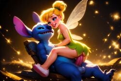 ai_generated female male on_top penis stitch tinker_bell