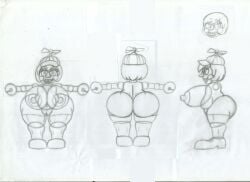 aged_up animatronic animatronic_female ass balloon_boy balloon_boy_(fnaf) bb_(fnaf) big_ass big_breasts big_butt big_nipples breasts butt captainhornybotld five_nights_at_freddy's five_nights_at_freddy's_2 fnaf fnaf2 genderbend genderswap genderswap_(mtf) hair human_girl humanoid jj_(fnaf) nipples propeller propeller_hat robot robot_girl robot_humanoid rule63 rule_63 short_hair short_stack shortstack stockings tag_me tagme