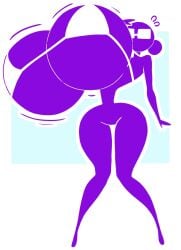 angstrom big_breasts bikini digital_drawing_(artwork) digital_media_(artwork) faceless_female fanart female female_only glasses hair_bun harvestman_here hyper_breasts minimalist no_eyes pictogirls_(harvestman) pictogram purple_(harvestman) simple_background small_waist stick_figure stickman stickwoman top_heavy