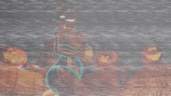 3d ambiguous_penetration anomaly cum cum_inside female furry halloween horror horror_(theme) juneaujumbles monster naked oc original_character pumpkin pumpkin_masturbation see-through shorter_than_30_seconds solo solo_anthro solo_female solo_focus sound tagme thick_thighs video