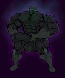 balls bara big_muscles big_penis boner danny_phantom erection fright_knight helmet male male_only muscles muscular nude penis ripped-saurian solo solo_male