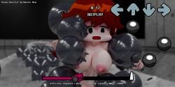 1girls 2024 3d areolae auburn_hair ball belly_button blender_(software) blob blurry_background breasts crossover curvy_female friday_night_funkin gameplay_mechanics hips kronos_unveiled latex microphone monsterkhan naked_female nipple peril the_incredibles white_skinned_female