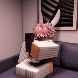 big_ass big_breasts cute iphone living_room made_using_roblox phone roblox robloxian seated self_upload smg32