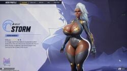 ororo munroe from marvel by lewdstein