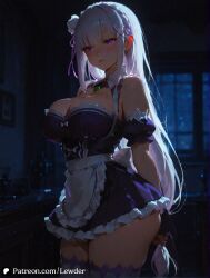 Emilia (Re:Zero) Rule 34 Image
