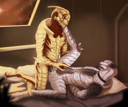 alien ass essence_of_rapture male mass_effect noxior penis sex turian video_games yaoi