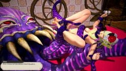 au_ra breasts final_fantasy_xiv interspecies monster monster_on_female narumi_kakeya nude pussy scales suspended_in_midair tentacle tentacle_footjob tentacle_in_mouth tentacle_in_pussy tentacle_penetration tentacle_rape tentacle_sex ultros vaginal_penetration vargoatart