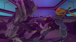 3d breasts female machine masturbation mesa_(warframe) nipples pervertguy341 pussy saryn_(warframe) source_filmmaker warframe yuri