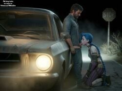 age_difference ai_generated animated arcane arcane_jinx blowjob blue_hair deepthroat full_video_at_source jinx jinx_(arcane) jinx_(fortnite) jinx_(league_of_legends) kneeling_oral_position league_of_legends netflix on_knees oral_sex patreon patreon_username petite_girl post_apocalyptic saliva_on_penis saliva_trail sloppy_blowjob sounds story_at_source tagme twin_braids video voice_acted whatajinx