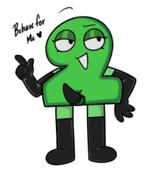 algebralien battle_for_dream_island battle_for_dream_island_again bfb bfdi bfdia femboy leggings object_shows osc penis_clothing penis_sleeve tentacle_penis the_power_of_two this_tag_isnt_related_to_the_post_exept_bfdi tpot two_(tpot) vadahlivokroz