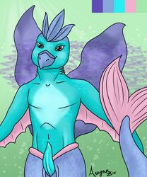 1boy arayna articuno color cuntboy cuntboy_only cuntboy_sans_balls cute erection feathers fin fish front_view gills herm hermaphrodite hourglass hybrid intersex male male_only maleherm marine merfolk merman multi_genitalia nintendo nude palette penis pokemon pokemon_(species) pussy scales solo summer swimming teraunce underwater video_games water