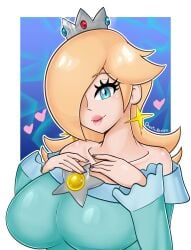 princess rosalina from mario (series) by chaotickentro