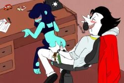 kris (deltarune) from deltarune by axeyopissum