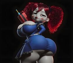 1female 1girls ai_generated anatomically_incorrect back_view big_ass big_breasts big_butt brasil_louco bubble_ass bubble_butt clothed clothed_female curvaceous curvy curvy_body curvy_figure cute doll fat_ass fat_butt female female_only front_view full_body fully_clothed huge_breasts large_ass looking_at_viewer looking_back looking_back_at_viewer mob_entertainment poppy_(poppy_playtime) poppy_playtime seducing seducing_viewer seductive seductive_look seductive_smile sexy sexy_body sexy_pose shortstack simple_background solo solo_female solo_focus tagme teen teen_girl teenage_girl teenager thick_ass thick_body thick_butt thick_thighs voluptuous voluptuous_body voluptuous_female