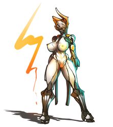 ember (warframe) from warframe by lewdreaper