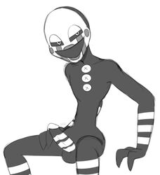 marionette (fnaf) from five nights at freddy's by unnecessaryfansmut