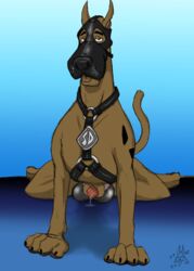 scooby-doo (character) from hanna-barbera by dangerdoberman