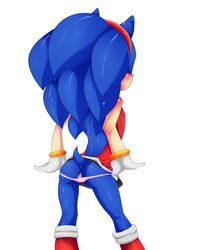 amy_rose_(cosplay) anthro ass crossdressing duckyeah femboy feminine_male fur furry furry_only hedgehog male mammal panties panty_pull solo sonic_(series) sonic_the_hedgehog