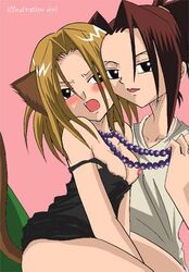 anna_kyoyama clothing pointy_chin shaman_king small_breasts tagme yoh_asakura