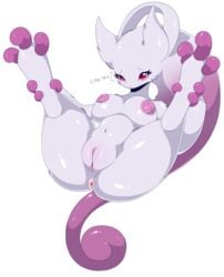 2015 breasts female legendary_pokemon mammal mega_mewtwo_y mewtwo nintendo pokemon pokemon_(species) pussy solo video_games