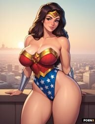 1female 1girls 2d 2d_(artwork) 2d_artwork ai_generated amazon amazonian artist_name artist_signature big_breasts black_hair boots bracers dc dc_comics detective_comics diana_of_themyscira diana_prince female female_only flying heel_boots heeled_boots high_heels jpg lasso lasso_of_truth long_hair muscles muscular muscular_female n_1611 pinup rope solo solo_female tagme tiara twitter_link watermark wedge_heels wonder_woman wonder_woman_(series)