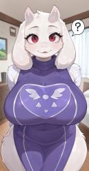 ai_generated caprine deltarune gay goat_girl goat_horns tagme toriel undertale undertale_(series)