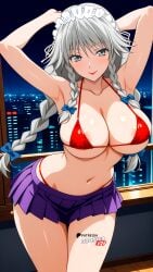 grayfia lucifuge from high school dxd by boosterred99