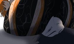 about_to_fart ass big_ass buttcrush clothing facesitting female female_only femdom flare_pants forbidden_pants huge_ass melissaalli nami_(one_piece) one_piece smothering smothering_ass tashigi text
