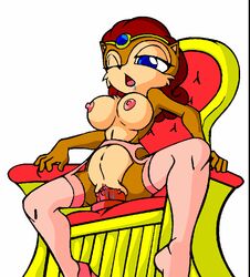 alicia_acorn animated anthro breasts chipmunk chipmunk_humanoid dildo drooling female female_only furry furry_female furry_only hair large_breasts leggings mammal mammal_humanoid masturbation milf penetration pussy queen red_hair rodent rodent_humanoid sex_toy sonic_(series) stockings terrenslks vaginal_penetration white_background