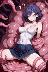 1girl 1girls 1other :o ai_generated ambiguous_gender animated areola areolae bangs big_belly big_breasts black_eyeliner blue_eyes blue_eyes_female blue_hair blue_hair_female blue_skirt blush blush_lines blushing_female breast_expansion breast_growth breasts camisole clavicle clitoral_hood clitoris clothed_female clothes_removed clothing_removed confused covered_nipples cum cum_in_mouth cum_in_pussy cum_in_vagina cum_inside drool drool_string drooling edited_ai egg egg_implantation egg_laying eyelashes eyeliner eyes_half_closed eyes_half_open female female_ejaculation female_focus female_penetrated flesh_wall fucked_into_submission fucked_senseless fucked_silly hair_pin hard_nipples heart heart-shaped_pupils hearts_around_head human human_female human_penetrated impregnation interspecies interspecies_fuck interspecies_impregnation interspecies_pregnancy interspecies_sex labia labia_majora lactating lactation lactation_without_expressing lactation_without_stimulation large_breasts laying_egg legs_held_open light_skin light_skinned_female looking_down medium_breasts milk multiple_images naked naked_female navel navel_visible_through_clothes nipples_visible_through_clothing no_bra nude nude_female open_mouth oral oral_penetration oral_sex orgasm orgasm_face original panties panties_removed pastalord pink_areola pink_nipples pleated_skirt pussy pussy_ejaculation pussy_juice pussy_juice_drip pussy_lips question_mark reclining restrained restrained_arms restrained_by_tentacles restrained_legs retrousse_breasts rolling_eyes sagging_breasts saliva saliva_string seedbed semen semen_in_mouth semen_in_vagina sequence shaved_crotch shaved_pussy shiny_labia shiny_skin short_hair short_hair_female shorter_than_15_seconds shorter_than_20_seconds shorter_than_30_seconds skinny skinny_girl skirt slideshow slimy solo_focus squirting squirting_orgasm stable_diffusion sticky stuck surprised sweat sweatdrop sweating sweaty sweaty_body sweaty_breasts sweaty_thighs tentacle tentacle_in_mouth tentacle_in_pussy tentacle_penetrating tentacle_penetrating_female tentacle_penetration tentacle_pit tentacle_sex tentacles tentacles_around_arms tentacles_around_legs thick_thighs thighs tongue topwear tremble_lines tremble_spikes trembling vagina vaginal_fluids vaginal_insertion vaginal_juices vaginal_penetration vaginal_sex wet wet_pussy white_camisole