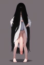 1futa absurd_res absurdres ai_generated barefoot big_balls big_cock big_dick big_penis black_hair dress_lift futanari gigantic_penis hair_over_face huge_balls huge_cock hung hung_futa hyper hyper_balls hyper_penis large_balls large_cock large_dick large_penis lifting_dress lifting_own_clothes long_hair long_penis massive_penis no_panties novelai penis penis_below_the_knees penis_out sadako_yamamura simple_background stable_diffusion the_ring very_long-haired_female very_long_hair very_long_penis white_dress yamamura_sadako