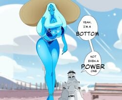 blue diamond (steven universe) from cartoon network by thesquiddycipher