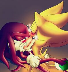 anal blush echidna hedgehog knuckles_the_echidna male male_only mammal monotreme purple_eyes red_eyes sonic_(series) sonic_3 sonic_the_hedgehog sonic_the_hedgehog_(series) sonic_the_hedgehog_3 sonknux super_sonic wiiddeval_(artist) yaoi