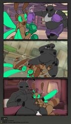 2025 4:7 absurd_res ant antennae_(anatomy) anthony_(zuzu) anthro arthropod bedroom big_abdomen bodily_fluids boxing breasts comic cum cum_inside dazed dizzy duo female fight fighting_ring genital_fluids hambor12 hi_res hymenopteran insects knockout larger_female locker_room male male/female mel_(bigchallenges) multi_arm multi_limb nipples nude penetration penile penile_penetration penis_in_vagina pinned punch sex size_difference smaller_male sport sweat vaginal_penetration wings