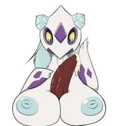 froslass from nintendo by quin-nsfw