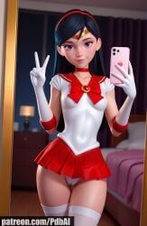 sailor mars (cosplay) from bishoujo senshi sailor moon by pdbai
