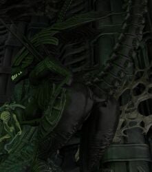 3d alien alien_(franchise) alien_girl alien_queen monster monster_girl pussy thevman29 xenomorph xenomorph_queen