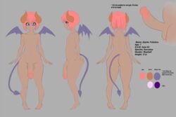 1futa aiyoku_yokubou character_sheet demon ein457 futa_only futanari futanari123 hair horn intersex kamenone model_sheet original_character penis purple_eyes short_hair small_but_hung solo solo_focus succubus thick_thighs wide_hips wings