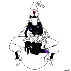 1futa big_breasts breasts doomington fortuneteller fortuneteller_(heartless) futa_only futanari heartless intersex kingdom_hearts nipples solo