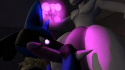 3d ambiguous_gender big_penis cock_worship erection fur hypnosis legendary_pokemon lucario male mewtwo mind_control nintendo penis pokemon pokemon_(species) precum source_filmmaker squidink video_games