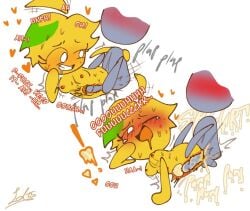 blush blushing bulge cum cum_in_pussy cum_inside encouragement encouraging fruit fruit_humanoid lemany_(lemondiamond42) lemon lemondiamond42 moaning original original_character pumping_cum sex sexual_intercourse stomach_bulge vaginal_penetration vaginal_sex womb_bulge x-ray