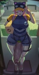 1futa 2025 balls breasts clothed clothing erection female futa_only futanari gigantic_penis high-angle_view huge_breasts huge_cock human intersex light_skin mostly_clothed nnilaee penis solo solo_futa standing steam_(software) steam_delivery_girl valve
