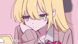 1boy akita_neru ass belly big_ass big_butt big_penis clothed clothed_sex clothing cum cum_in_pussy cum_inside desk doggy doggy_style exposed_ass exposed_pussy half-closed_eyes half-dressed half_naked lecheryamoreva longer_than_30_seconds longer_than_one_minute low-angle_view miko_desh missionary missionary_position missionary_sex public_sex rough_sex school school_desk school_uniform schoolgirl schoolgirl_uniform sound sound_effects sweater tagme thorru tsundere video vocaloid voice voice_acted white_skin yellow_hair young