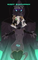 1boy 1girls 2025 2d accessory alien armwear breasts clothing demon demon_humanoid domination_caption dungeons_and_dragons duo fantasy female femsub flat_chested front_view genitals glowing glowing_eyes glowing_markings hair hasbro hi_res horn horned_humanoid humanoid larger_male legwear looking_at_viewer male maledom markings mind_control mind_flayer not_furry pogchamp pubic_tattoo purple_body purple_skin pussy shuuko size_difference smaller_female stockings tagme tail tattoo text tiefling veil vigil_nightwarden vulva white_hair wizards_of_the_coast