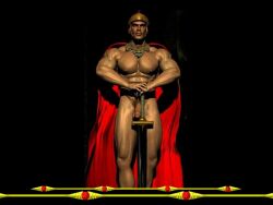 3d archived_source bara gay male male_only muscular nipples original tagme ulf_raynor yaoi year_request
