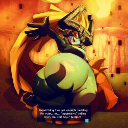 imp midna from nintendo by riendonut