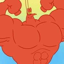 1boy 2d 2d_animation abs animated antennae anthro biceps big_muscles crustacean daddy flexing_bicep flexing_muscles flexing_pecs gif gigantic_pecs huge_muscles huge_pecs large_muscles large_pecs larry_the_lobster lobster looking_at_pecs looking_down male male_only marine muscles muscular muscular_anthro muscular_male nickelodeon pec_bounce pecs red_body smiling solo solo_focus solo_male spongebob_squarepants upper_body