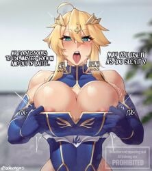 artoria pendragon from fate (series) by isabongos
