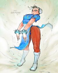 chun-li from capcom by quasimodox
