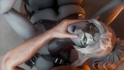 animated dark-skinned_female dark_skin elf elf_ears elf_female tagme video warrior